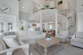 Located on 30A! Gated - Luxurious Home - 6 BR 6 BA - Pool - 2 minute walk to beach -plus 6 bicycles